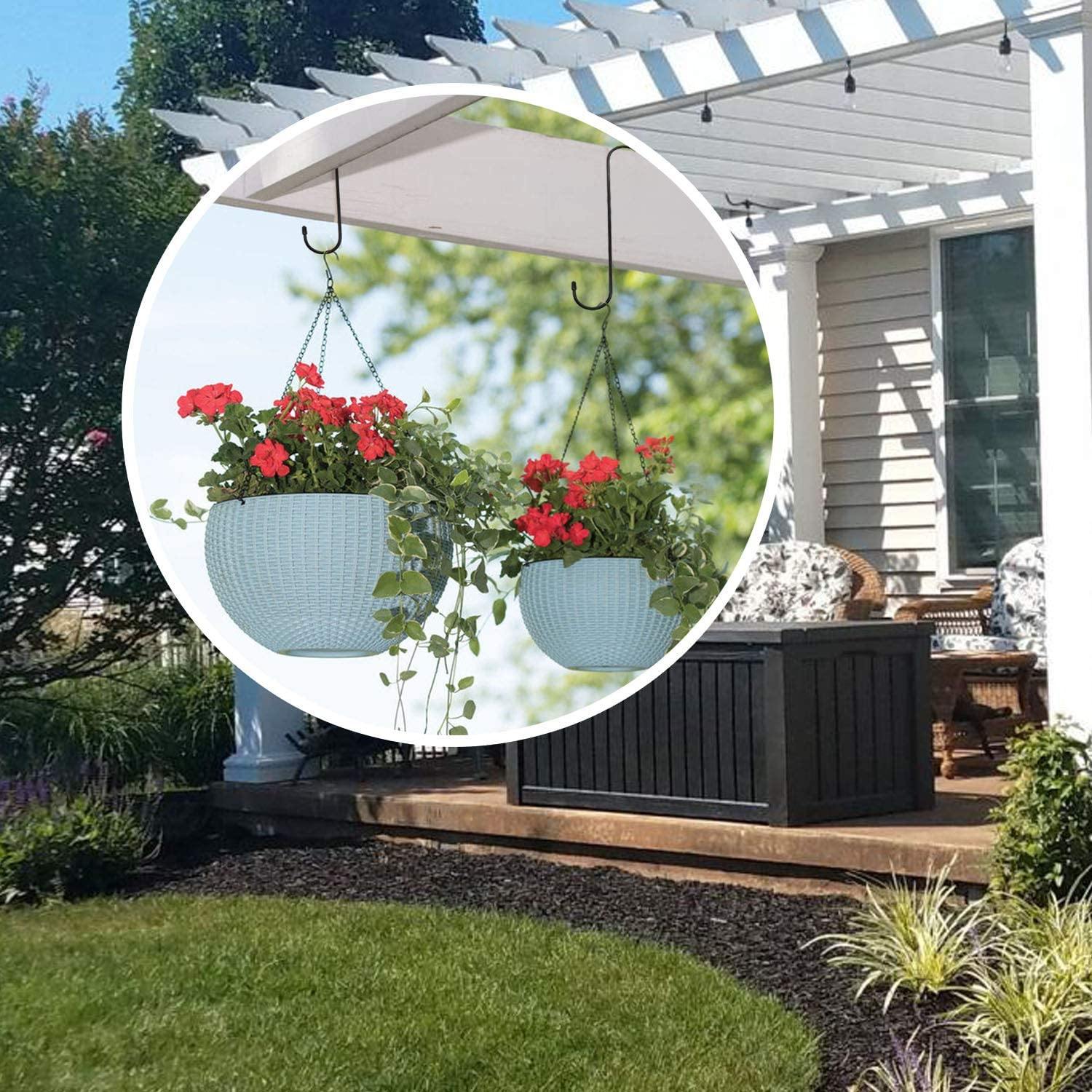 S-shaped Pot Extension Hooks, 10" (Pack of 10) - Image 3