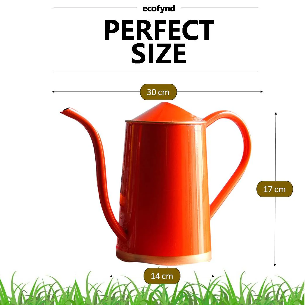 Orange Watering Can 1.5 Litre - Image 3