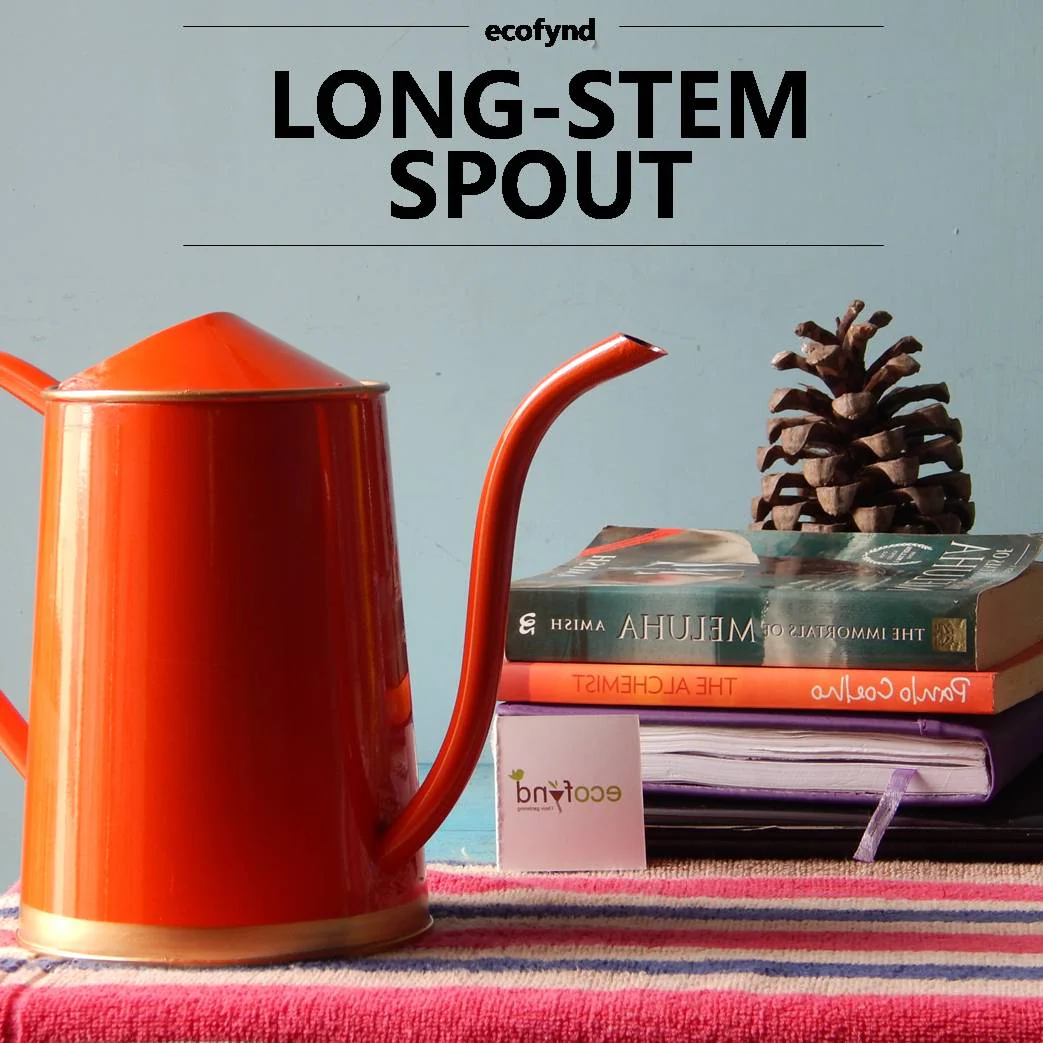 Orange Watering Can 1.5 Litre - Image 6