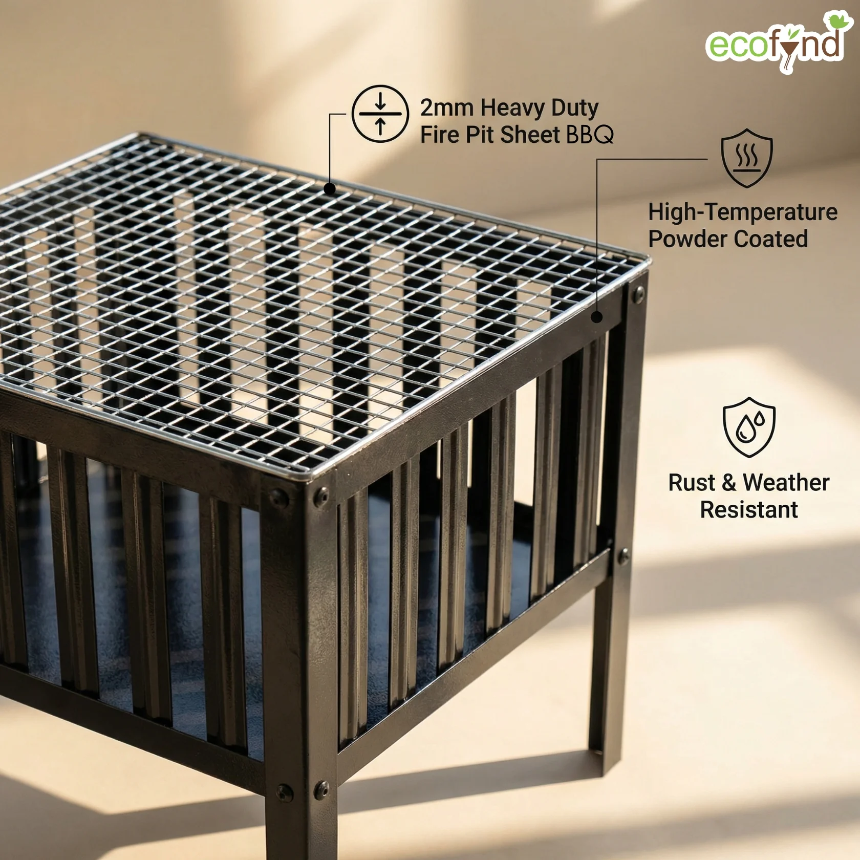 Portable Charcoal Barbeque Grill - Image 3