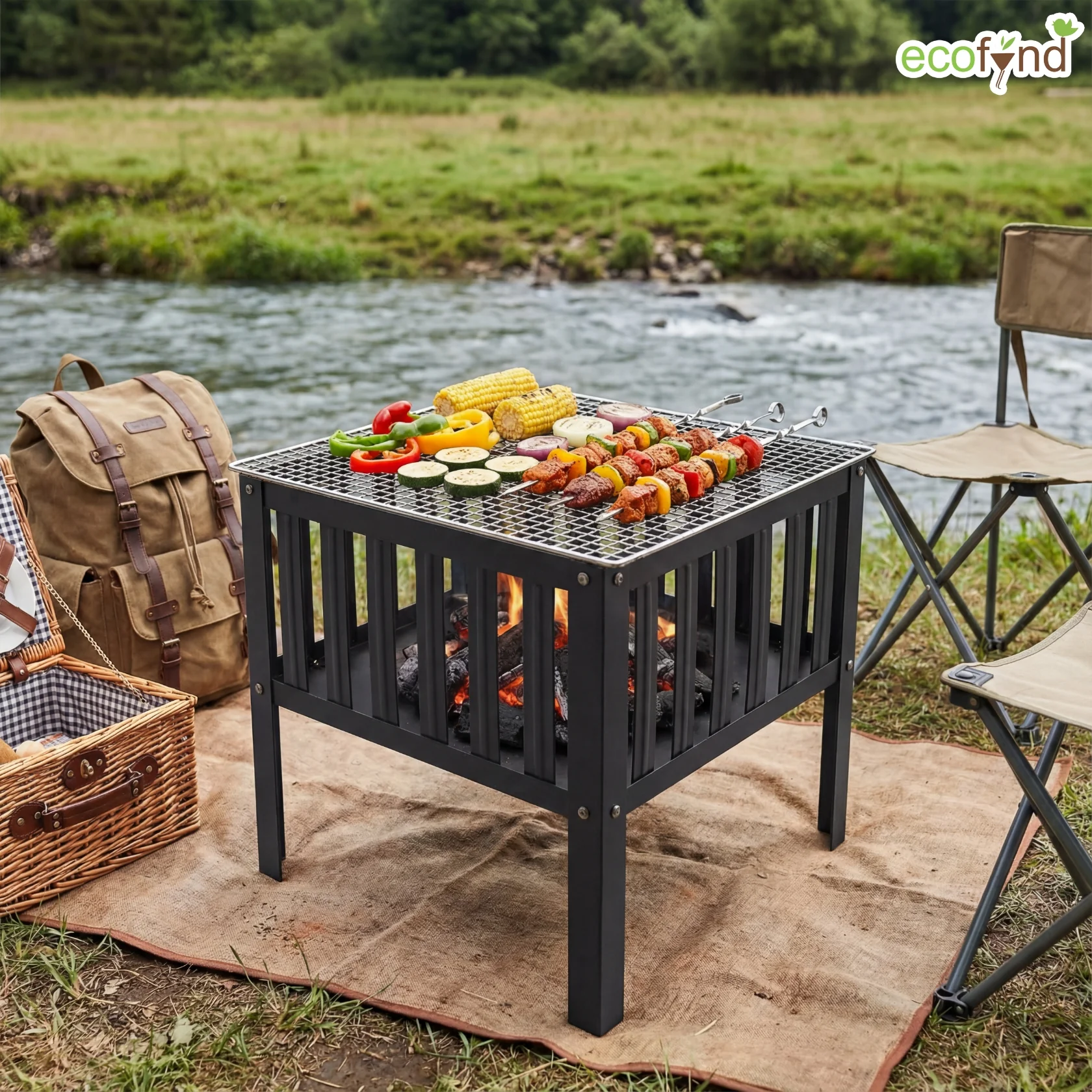 Portable Charcoal Barbeque Grill - Image 5