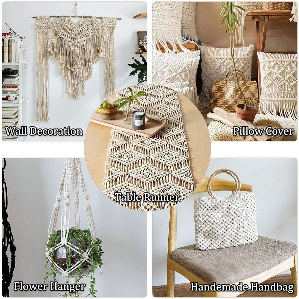 Pure Weave Cotton Macrame Cord – Soft & Strong for DIY Craft Magic - Image 7