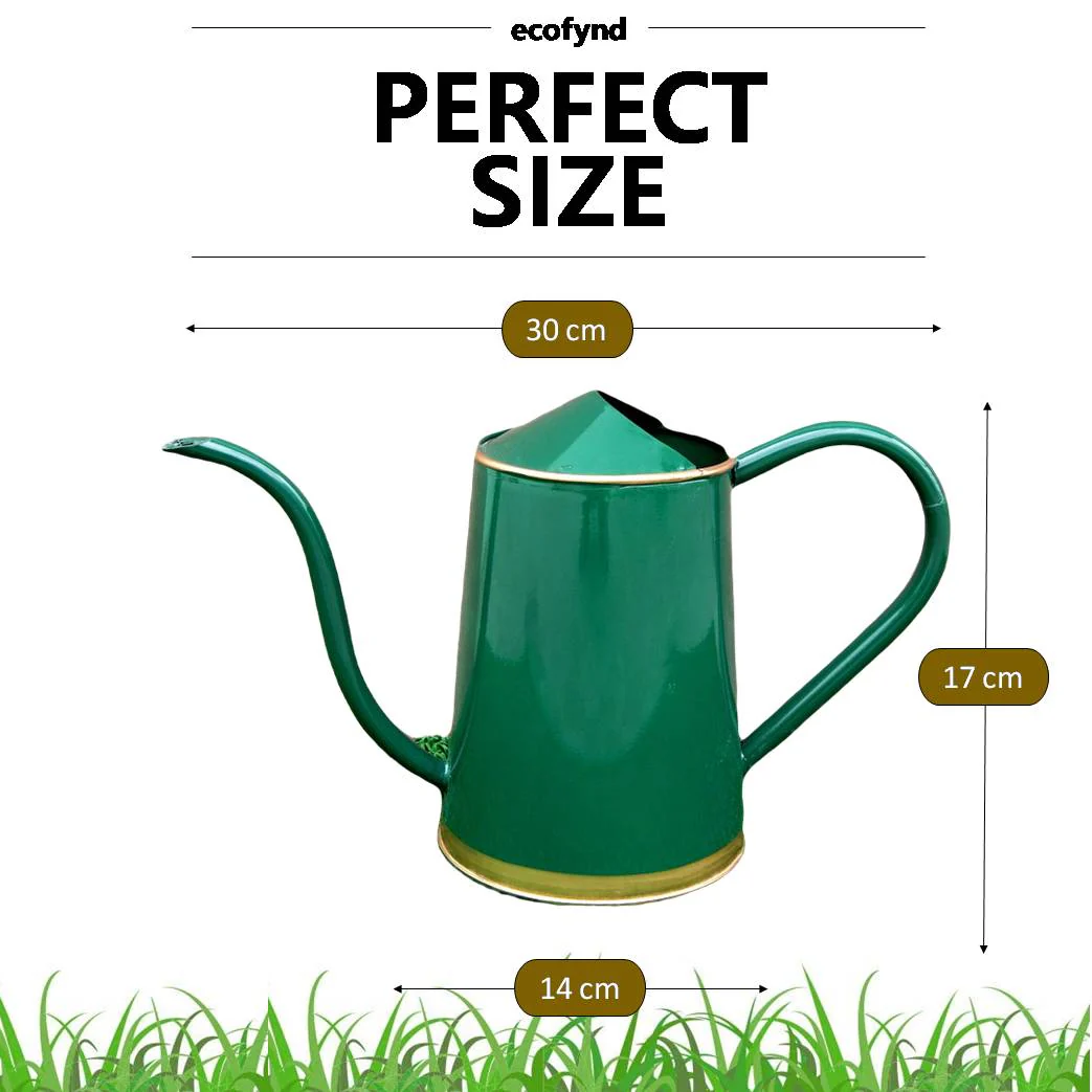 Dark Green Watering Can 1.5 Litre - Image 3