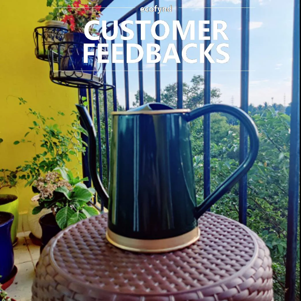 Dark Green Watering Can 1.5 Litre - Image 8