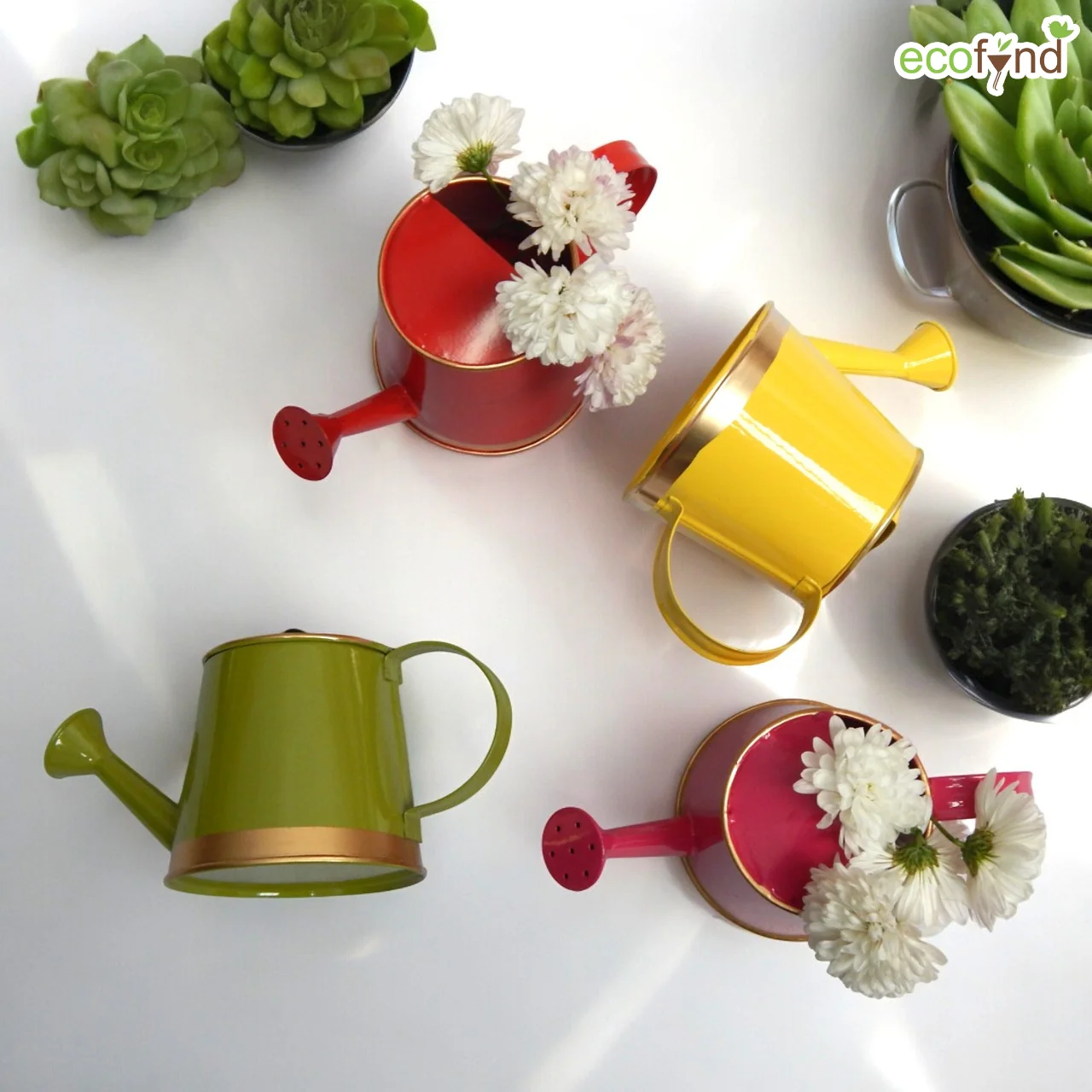 White Watering Can for Kids 250 ml - Image 6