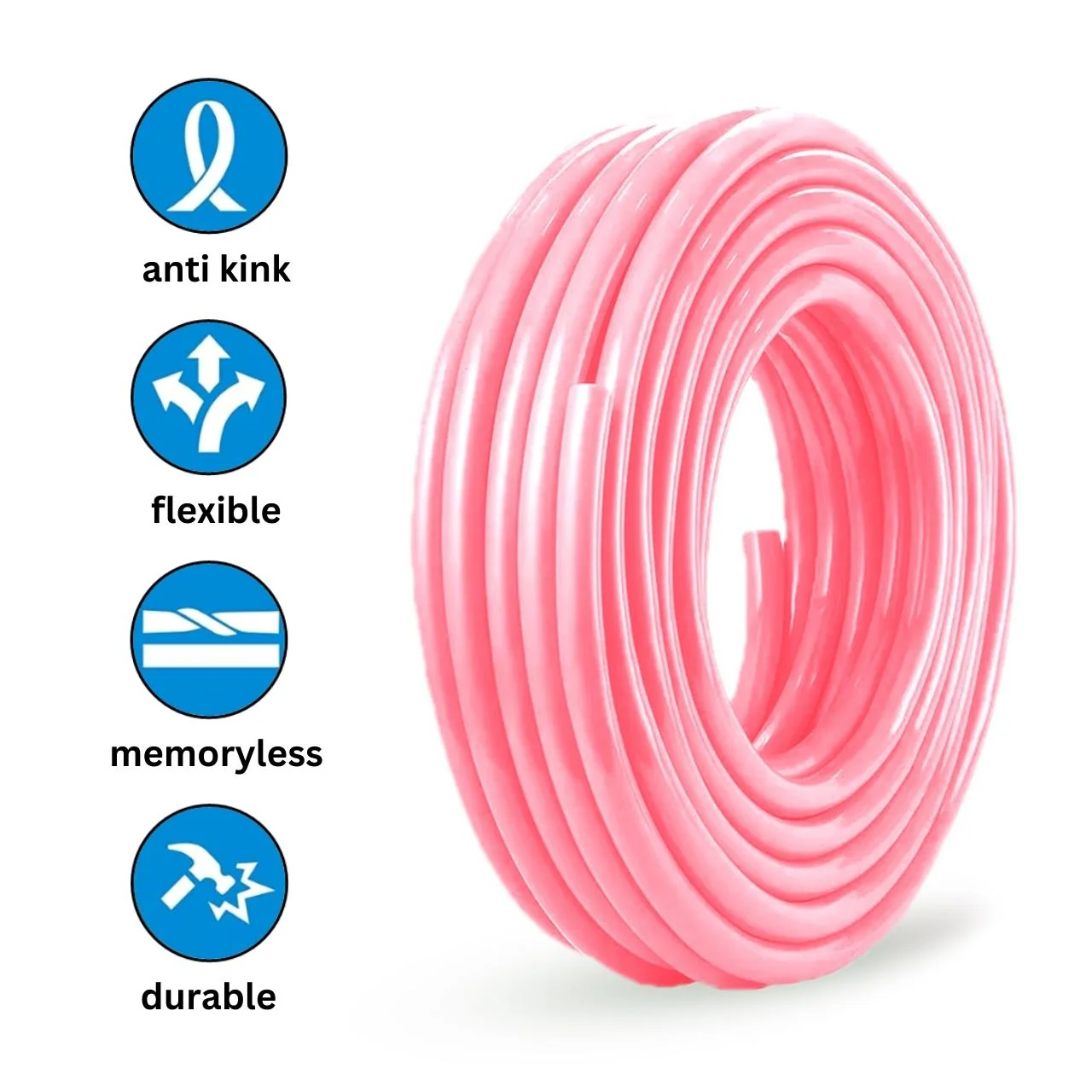 Flexi Flow Pink PVC Water Pipe – UV Resistant, Durable & Flexible | Ecofynd - Image 4