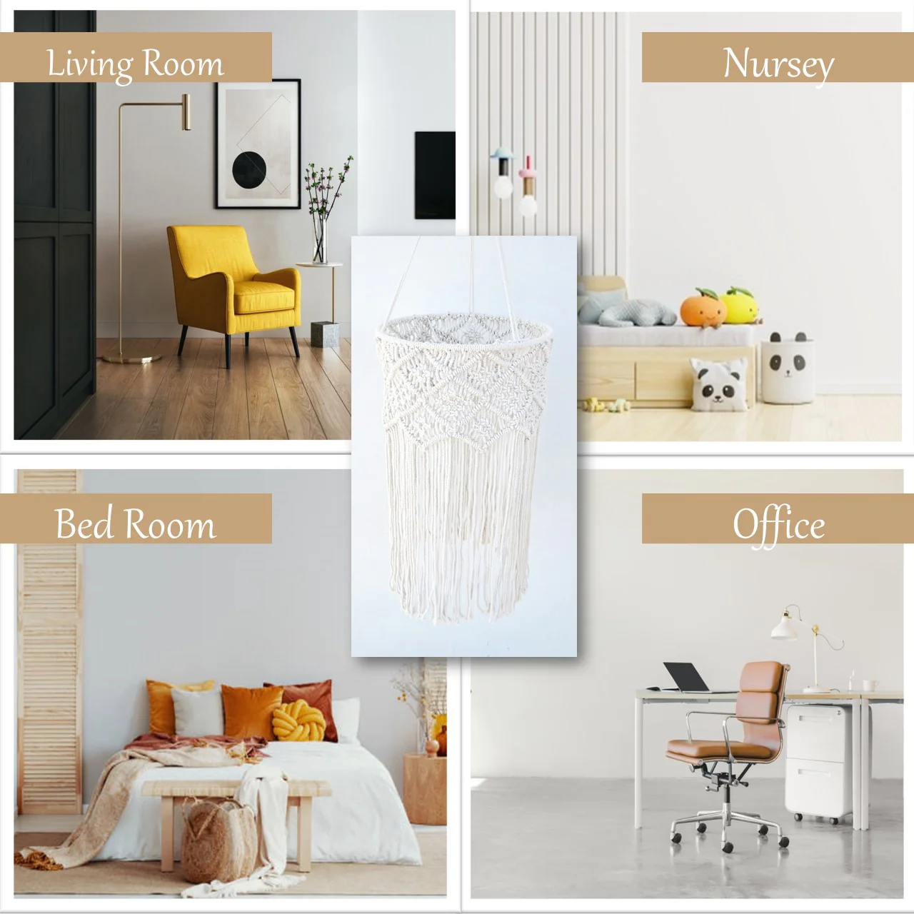 Macrame Lampshade - Image 5