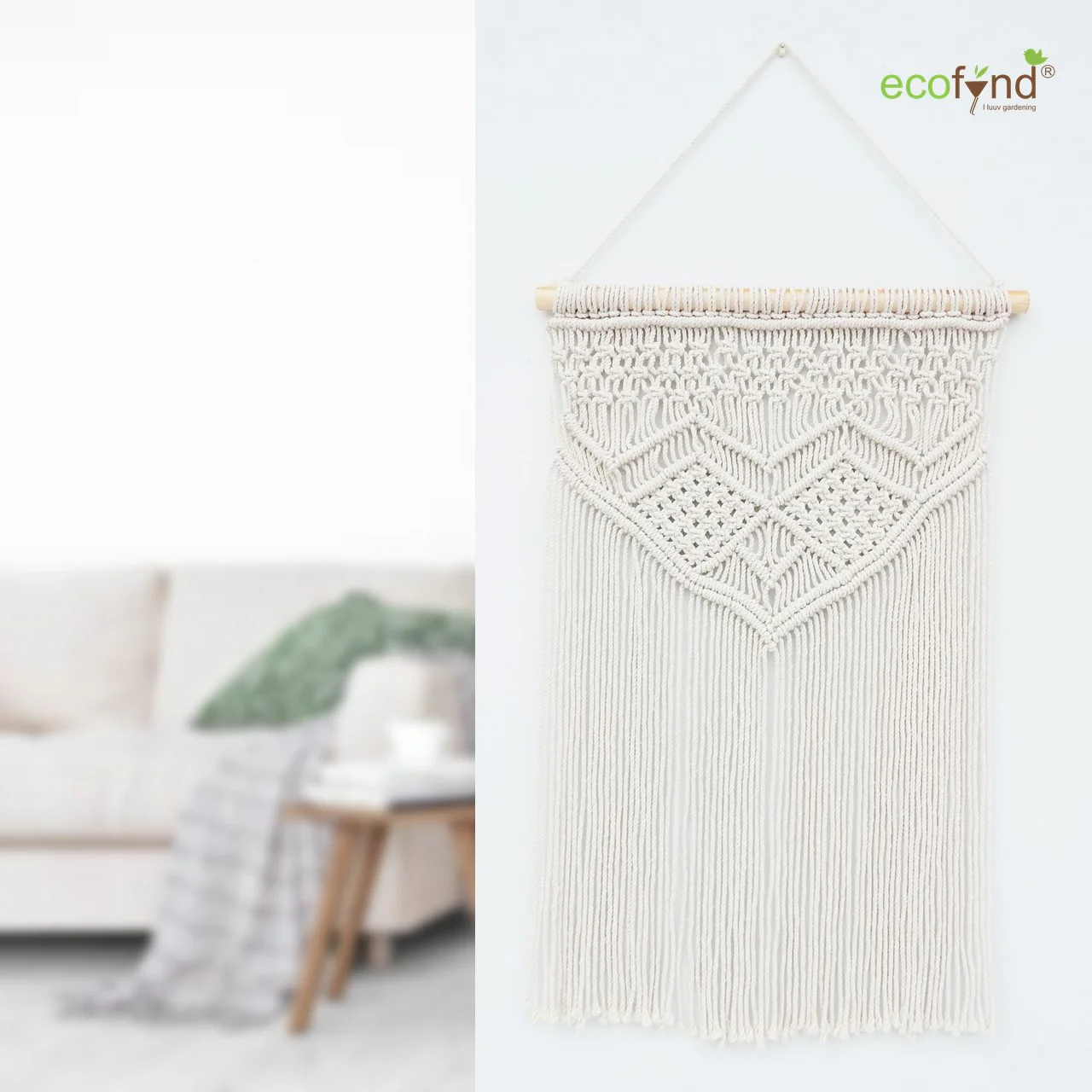 Macrame Boho Wall Hanging - Image 7