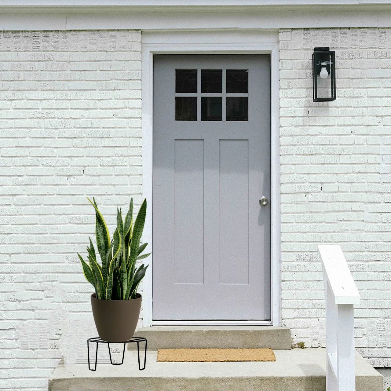 Ecofynd Iron Plant Stand – Elegant Indoor & Outdoor Pot Holder - Image 8