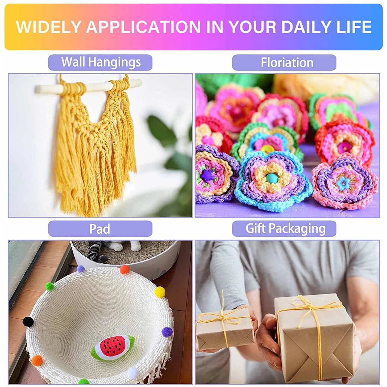 Ecofynd Green Jute Cord – Eco-Friendly Craft, Garden & Décor Essential - Image 5