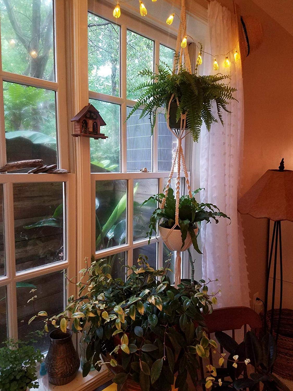 2-Tier Macrame Plant Hanger - Image 4