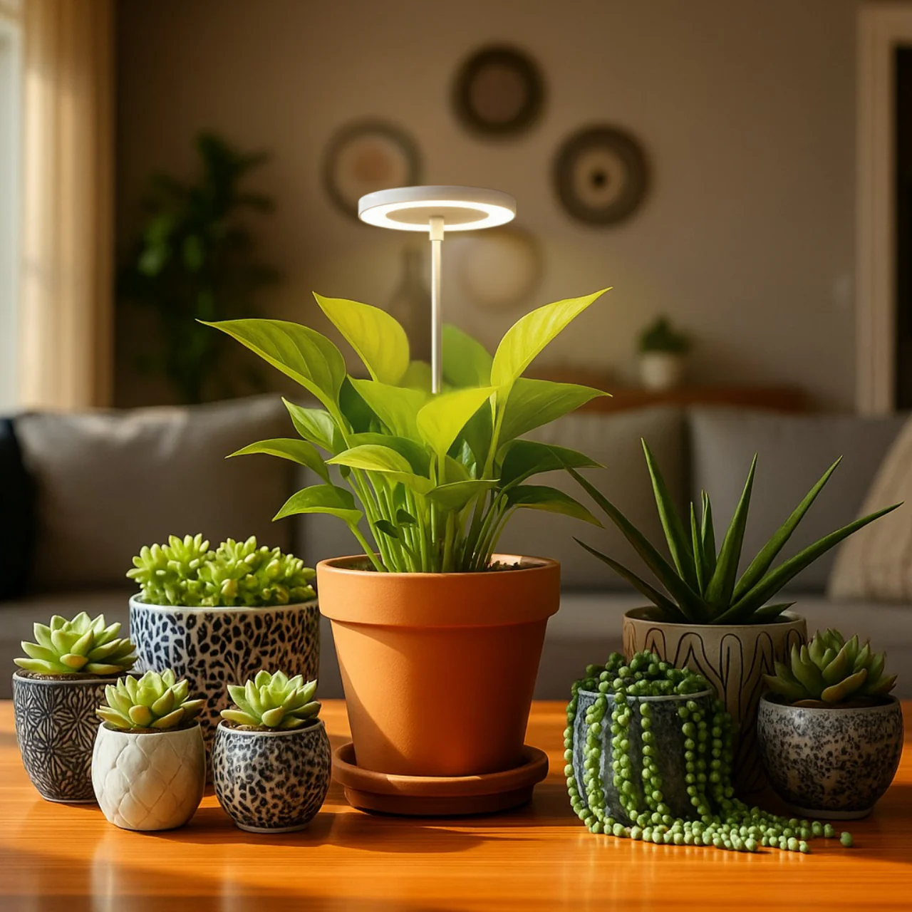 Lumi Grow Light for Indoor Plants | Full Spectrum Plant Lamp for Seedlings, Succulents, Small Plants - Image 3