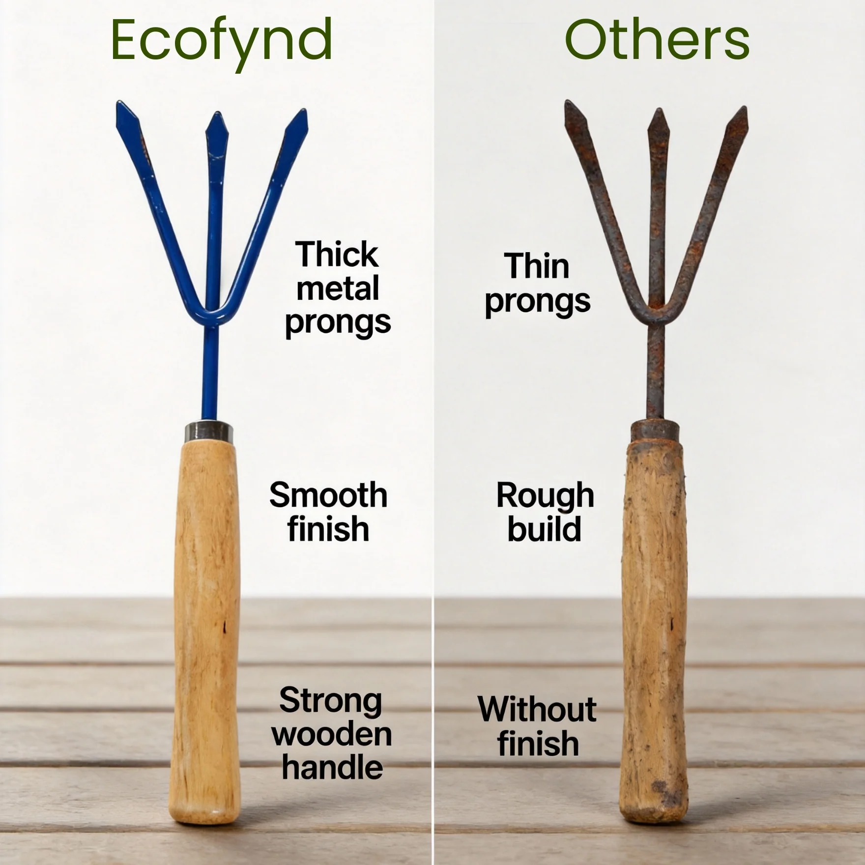 Cultivator with Wooden Handle - Image 5