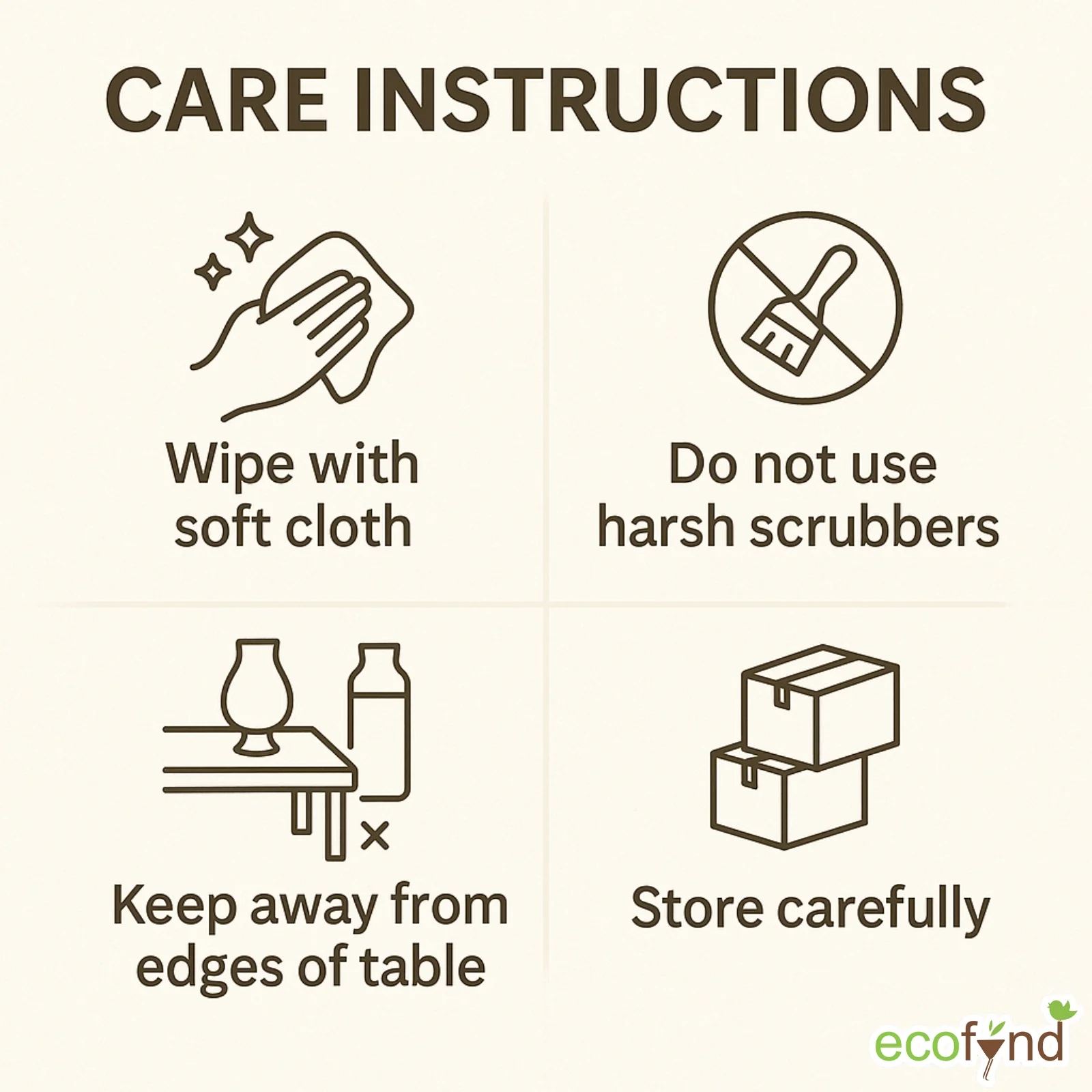 Glass Vase for Flowers & Décor – Mushroom Shaped | Yellow - Image 7