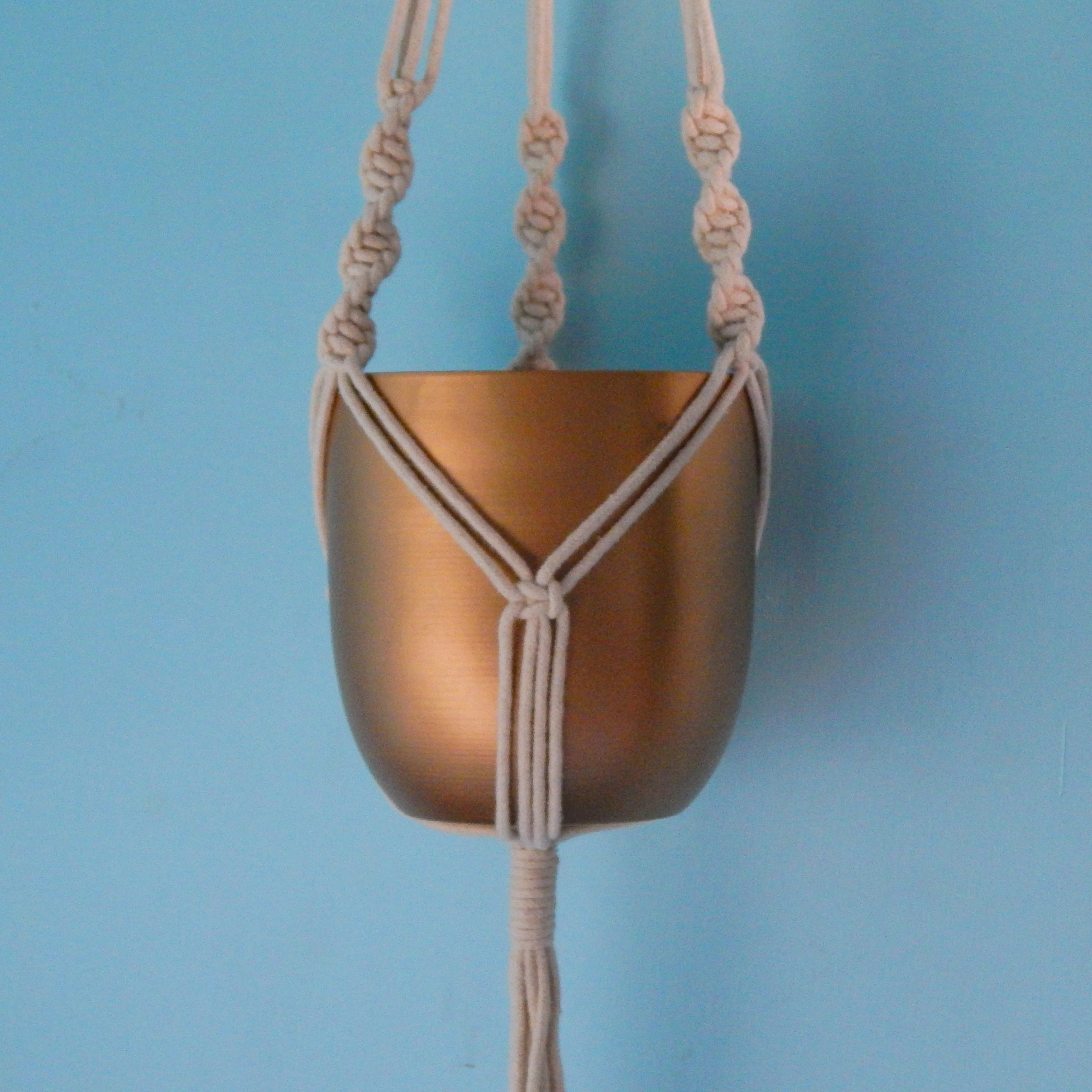 Twisted Macrame Plant Hanger - Image 11