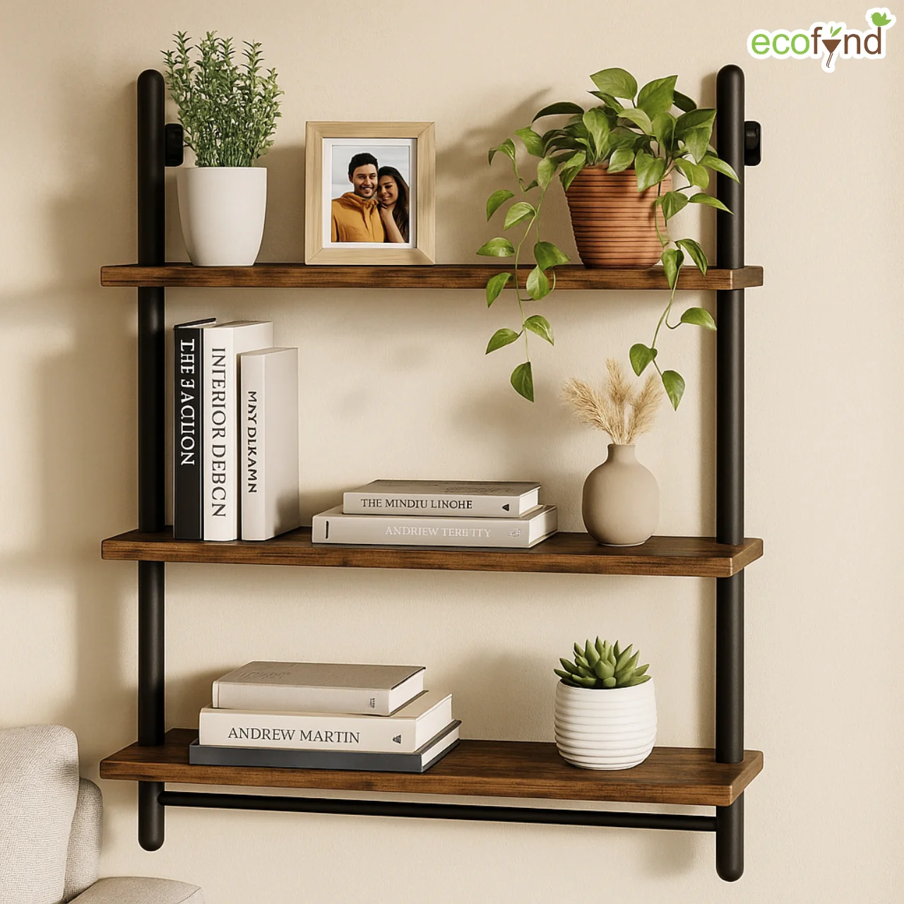 Rust-Resistant 3-Layer Storage Rack for Living Room - Image 7