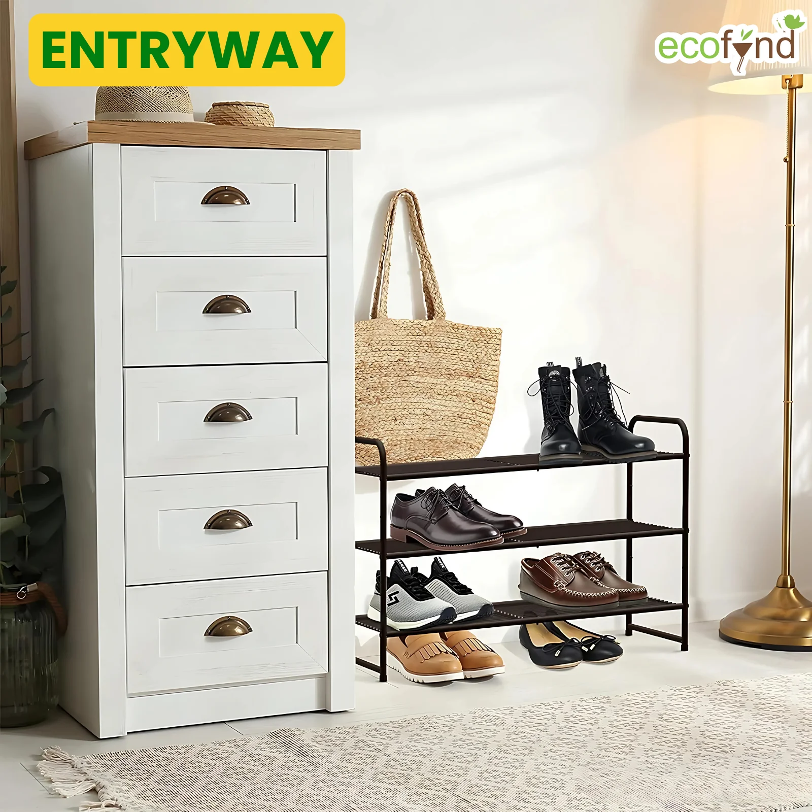 3-Tier Multipurpose Stand – Space-Saving Metal Storage Rack - Image 7