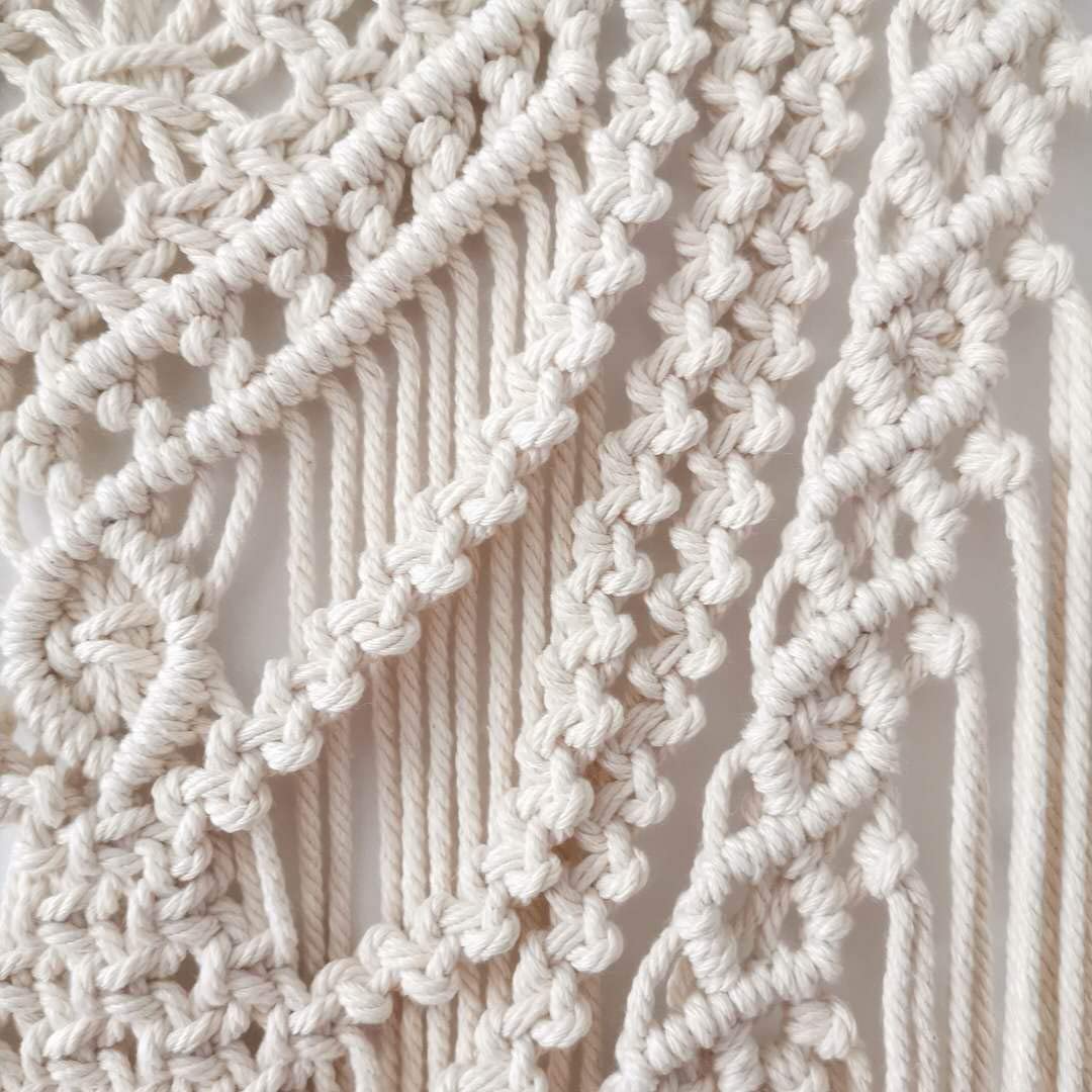 Macrame Boho Wall Hanging - Image 4