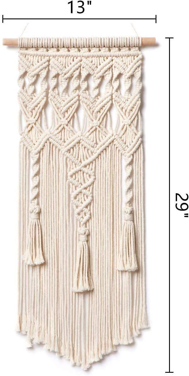 Macrame Boho Wall Hanging - Image 3