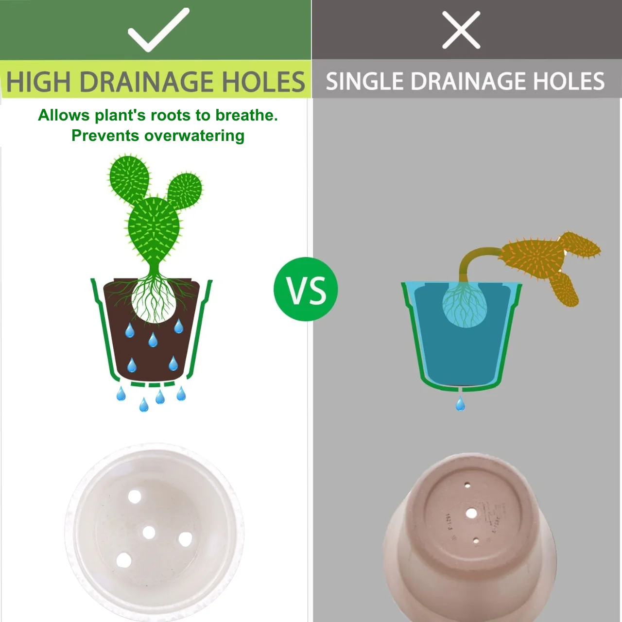 Melamine Cone Pot - Image 6