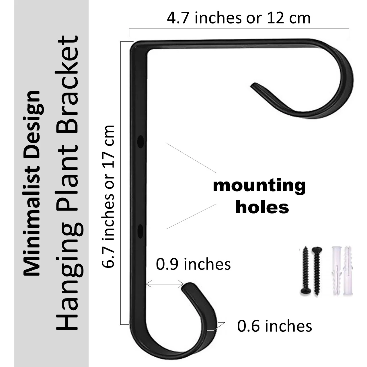 Metal Wall Plant Bracket - Image 3