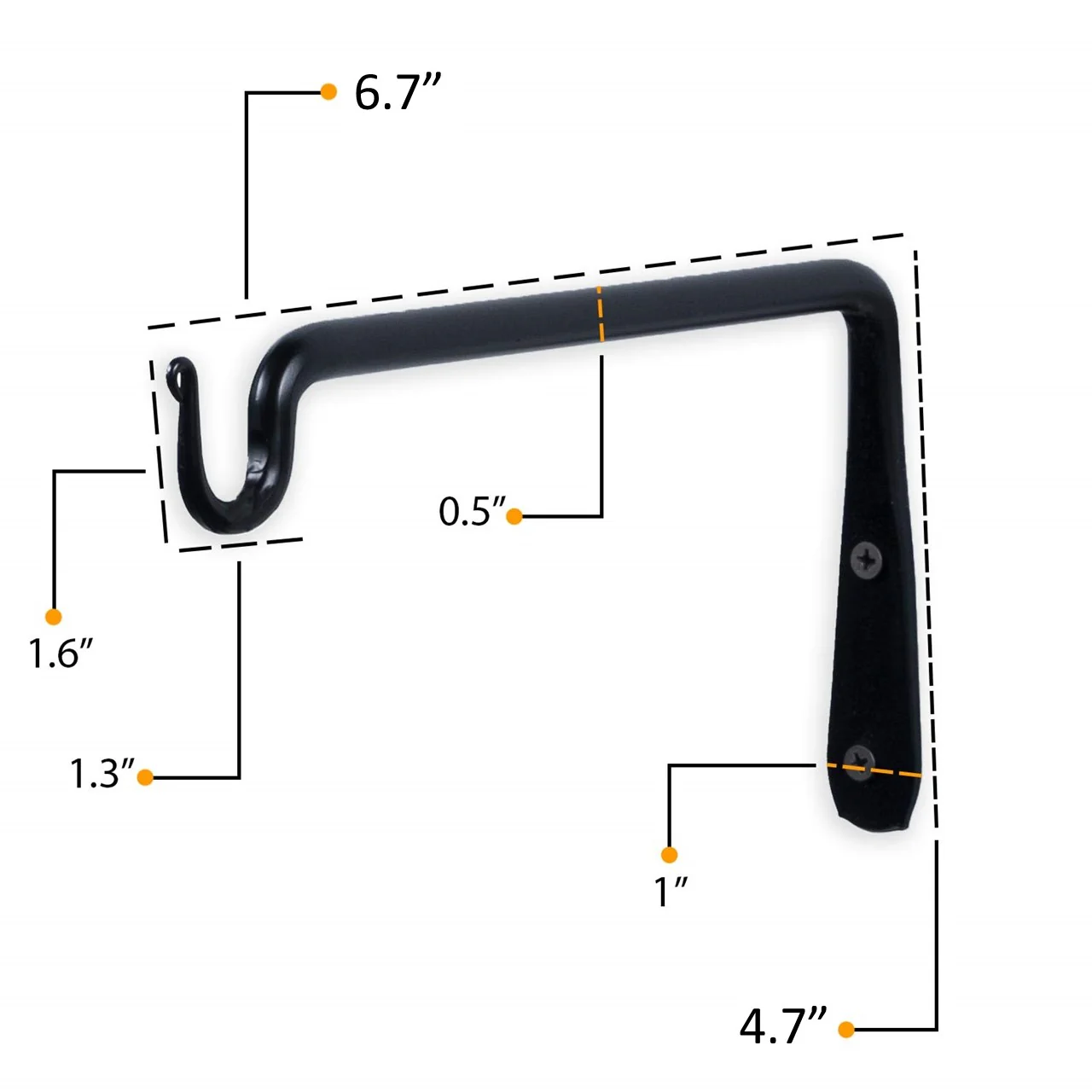 Metal Wall Plant Bracket - Image 5