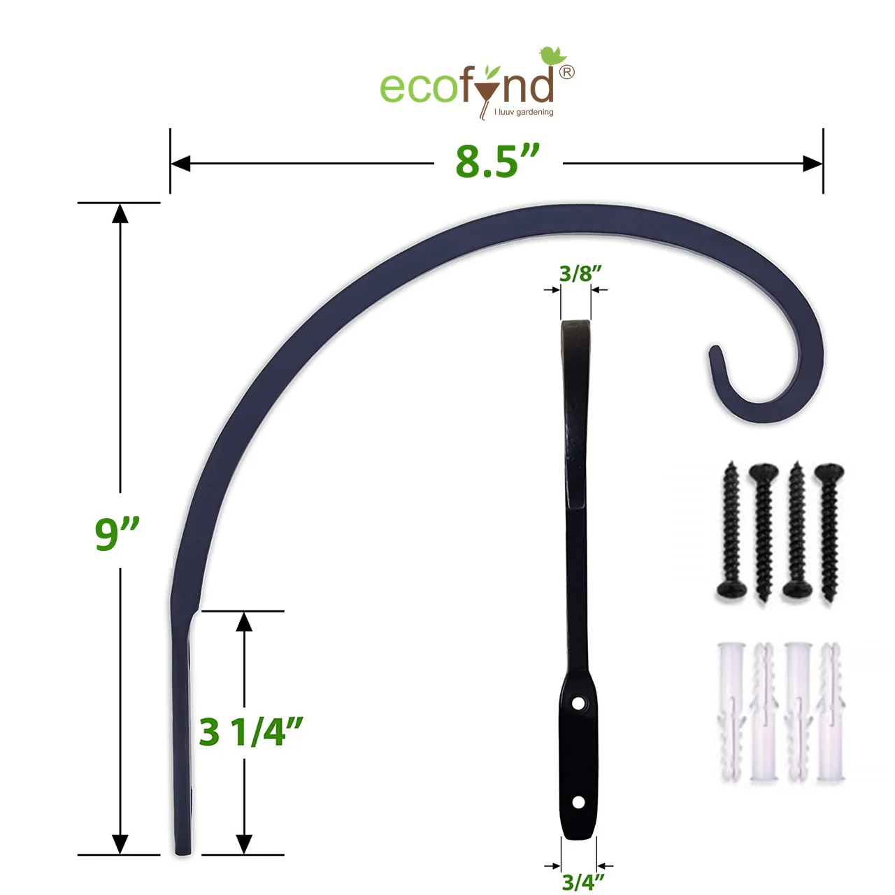 Metal Wall Plant Bracket - Image 5