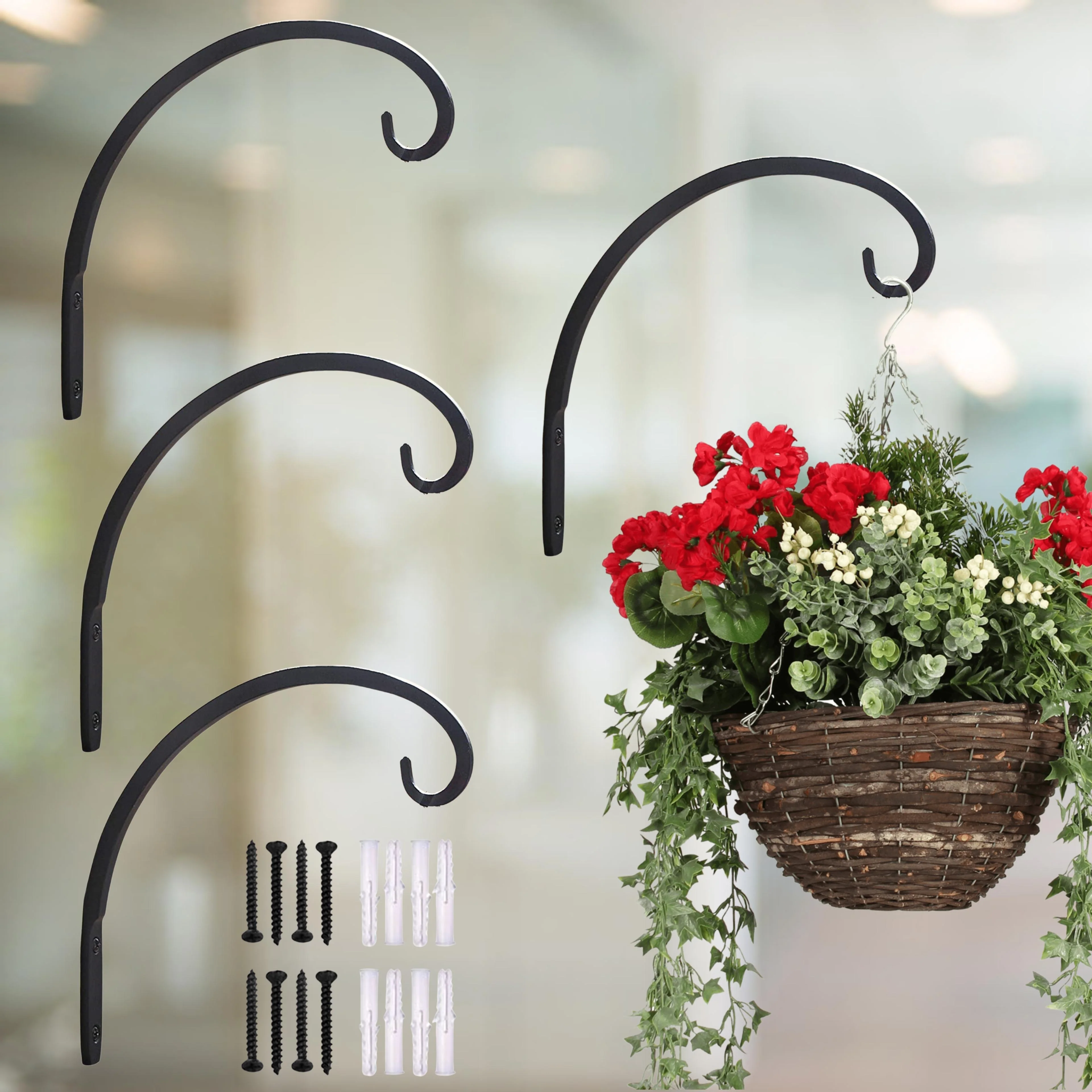 Metal Wall Plant Bracket - Image 8