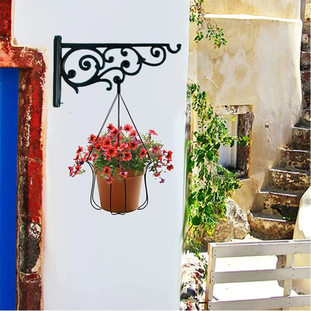 Metal Wall Plant Bracket – Heavy-Duty Aluminium Hanging Hook for Plants - Image 3