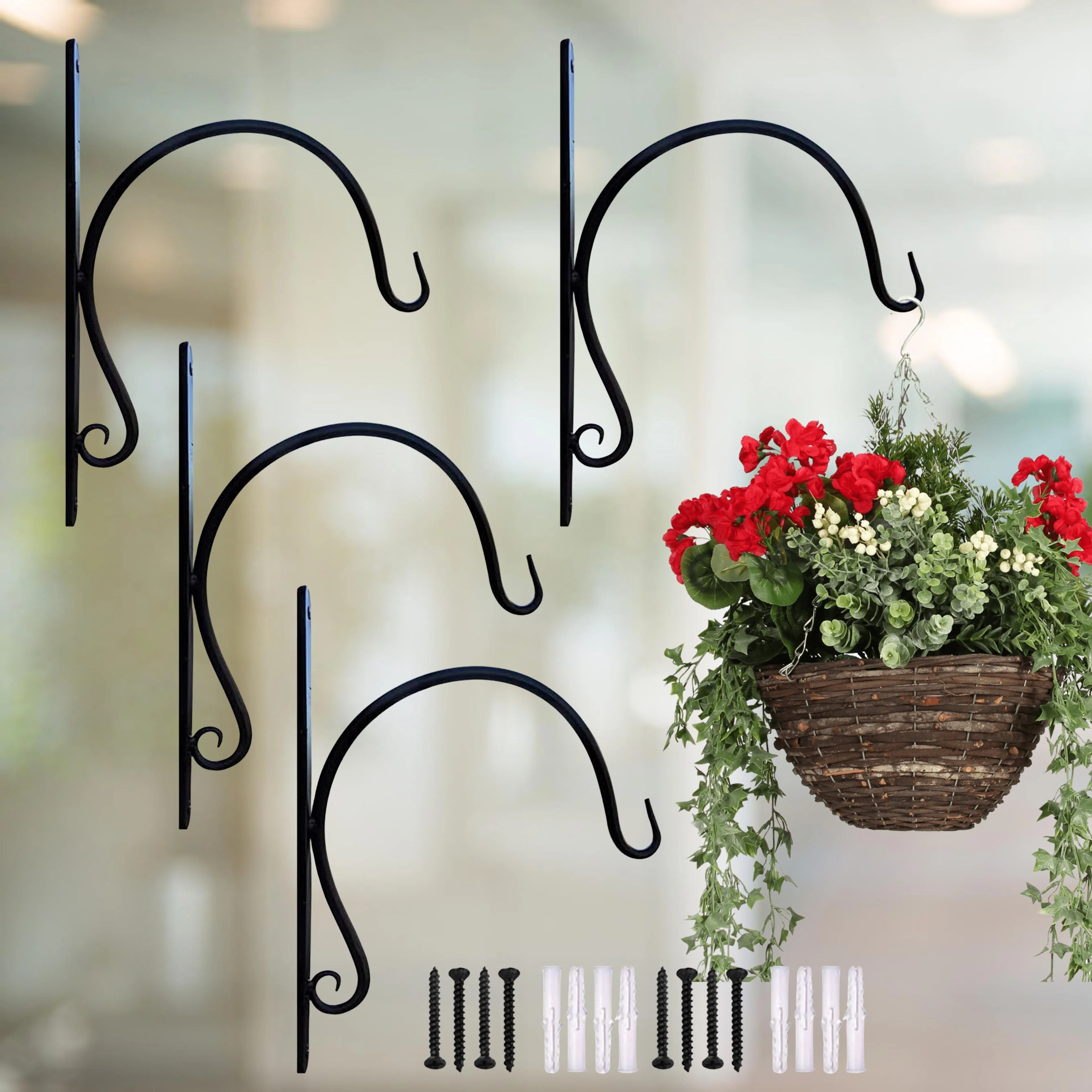 Metal Wall Plant Bracket - Image 8