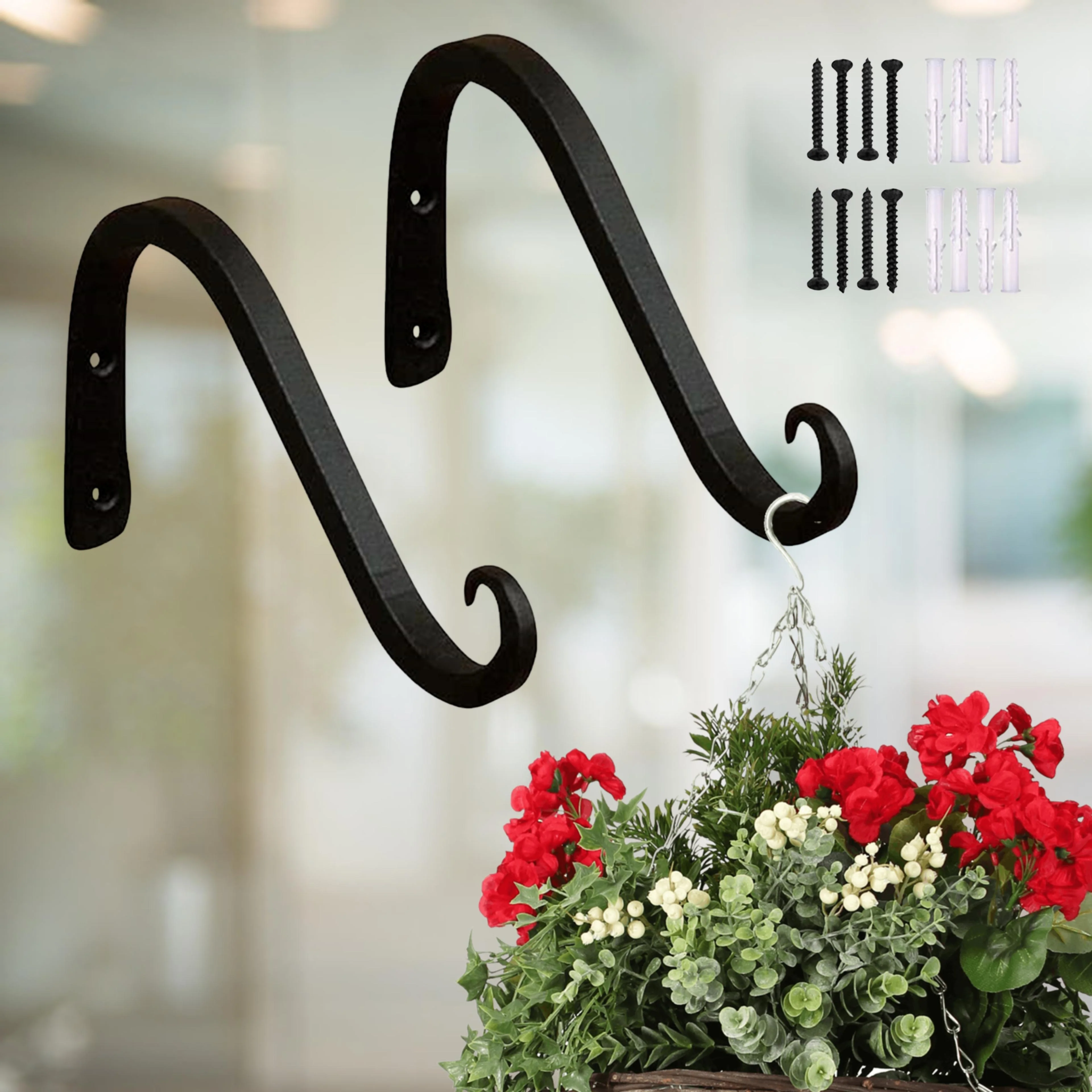 Metal Wall Plant Bracket - Image 5