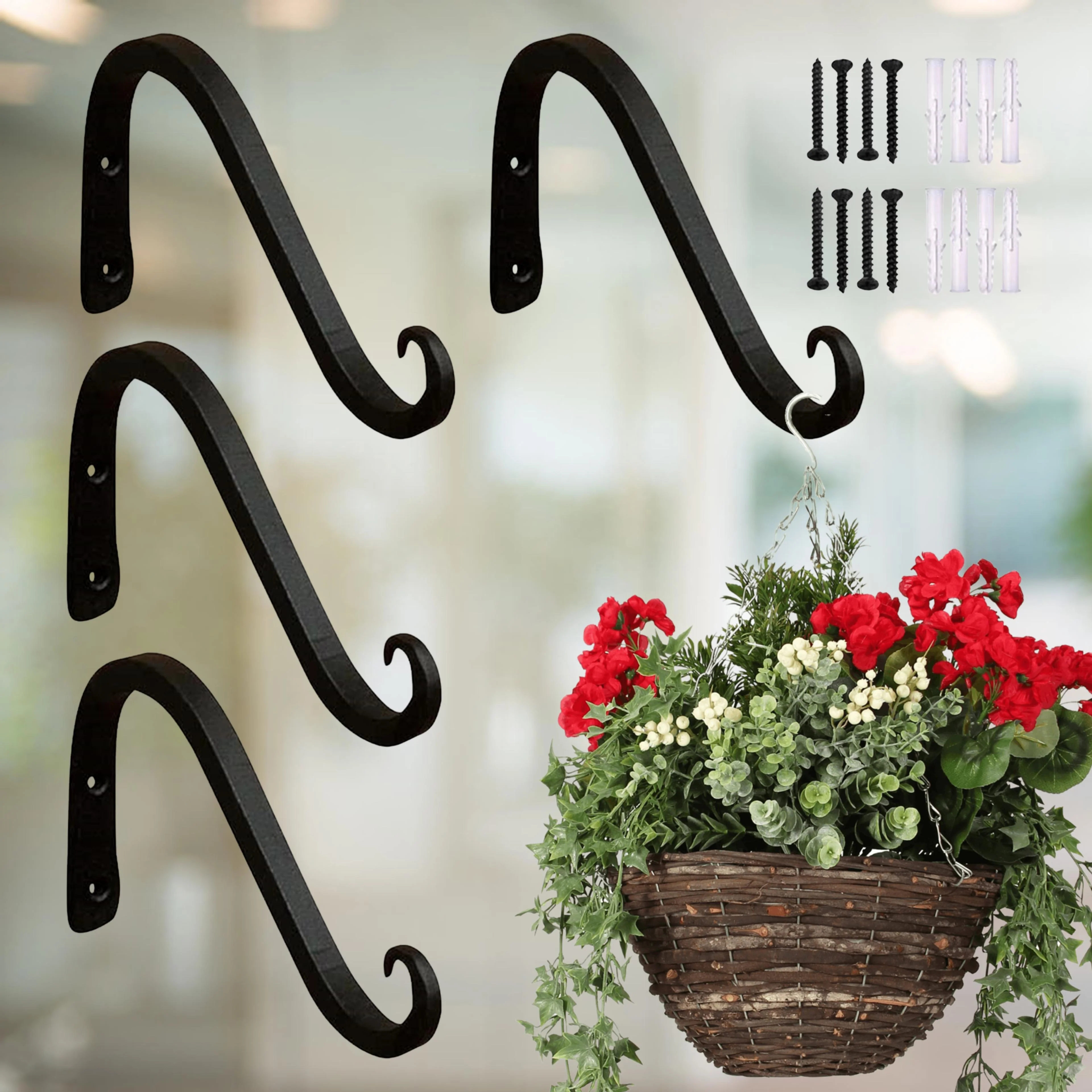 Metal Wall Plant Bracket - Image 6