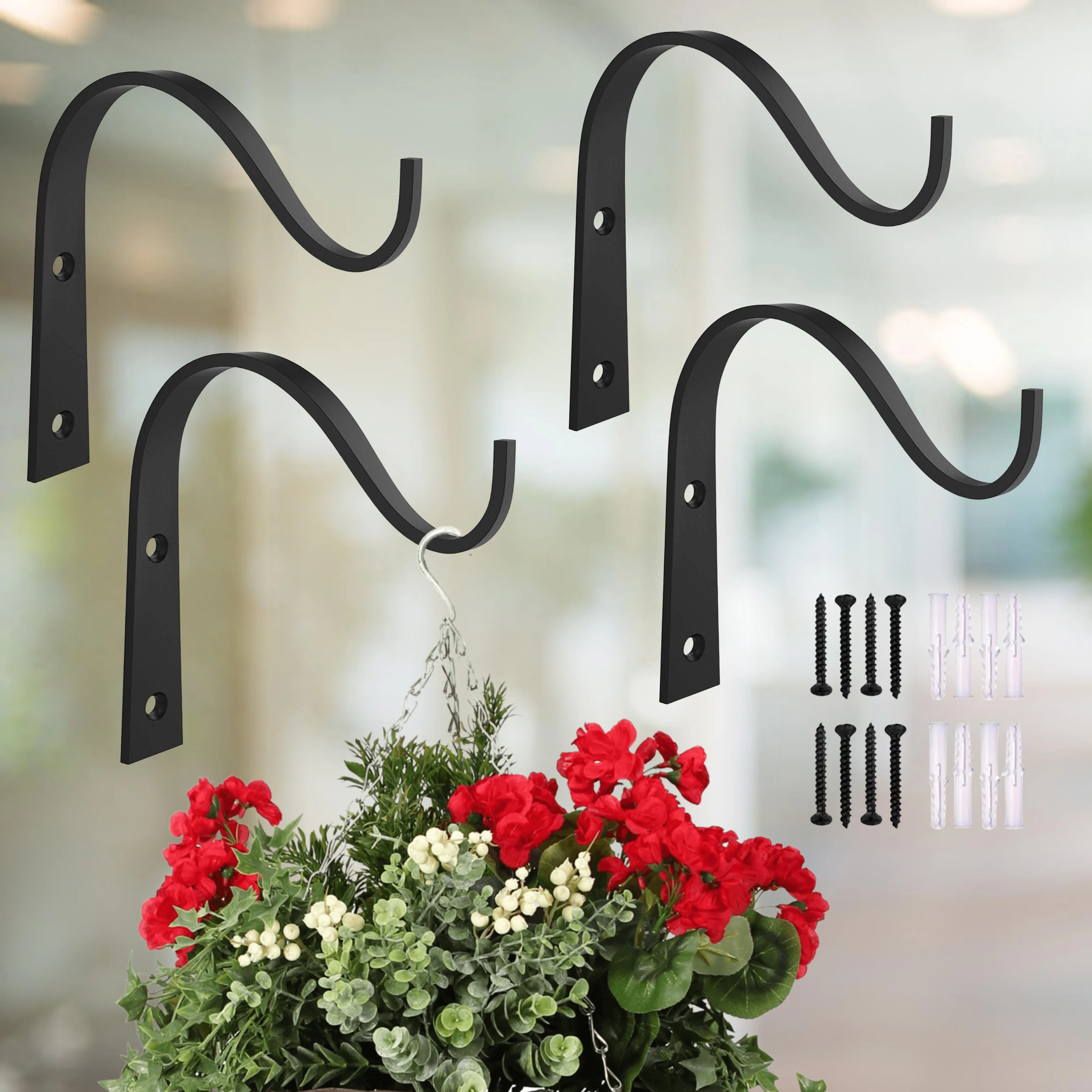 Metal Wall Plant Bracket - Image 9