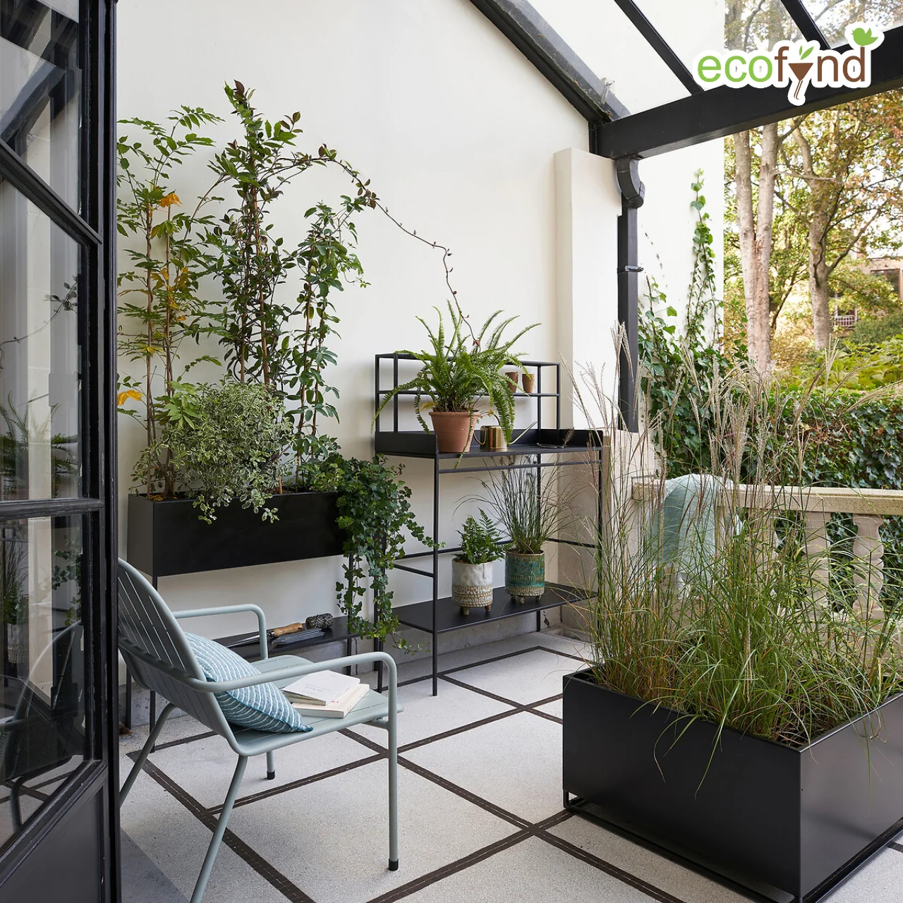 2-Tier Elevated Outdoor Planter Box – Metal Garden Bed - Image 8