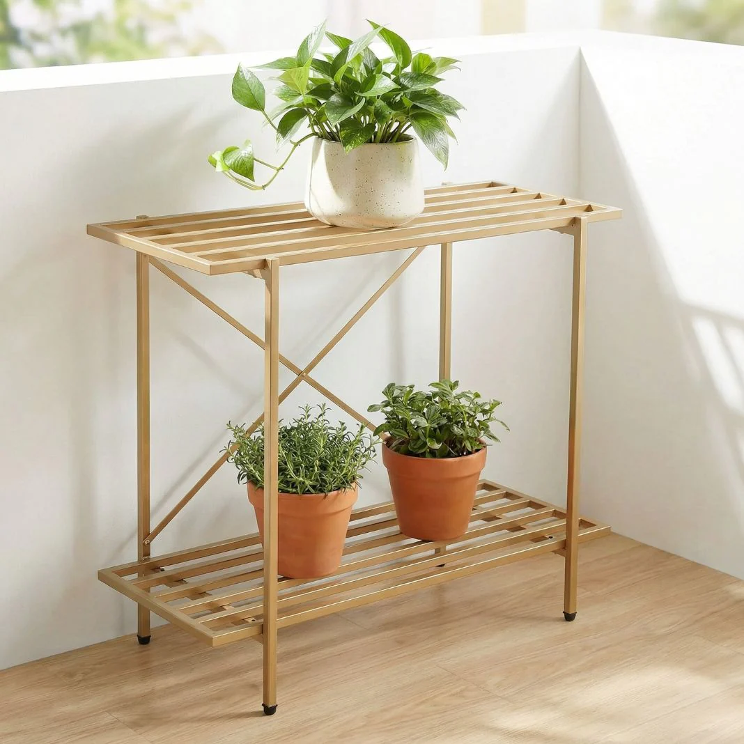 26 Inch Adam Metal Plant Stands for Outdoor Balcony - Image 4