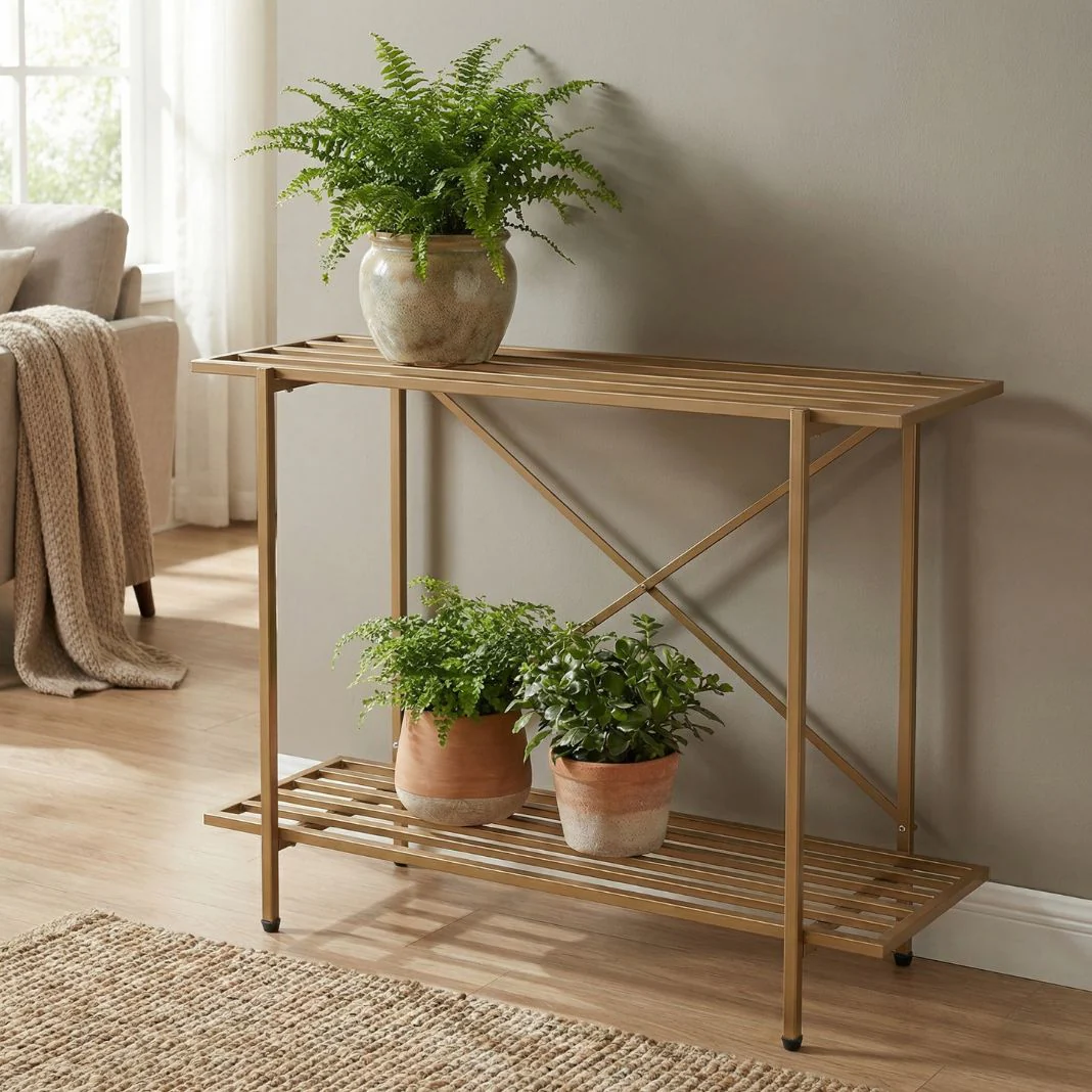 26 Inch Adam Metal Plant Stands for Outdoor Balcony - Image 5