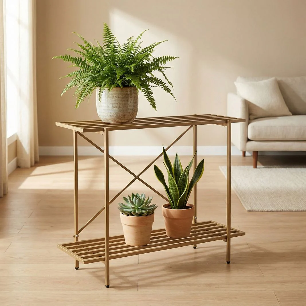 26 Inch Adam Metal Plant Stands for Outdoor Balcony - Image 6