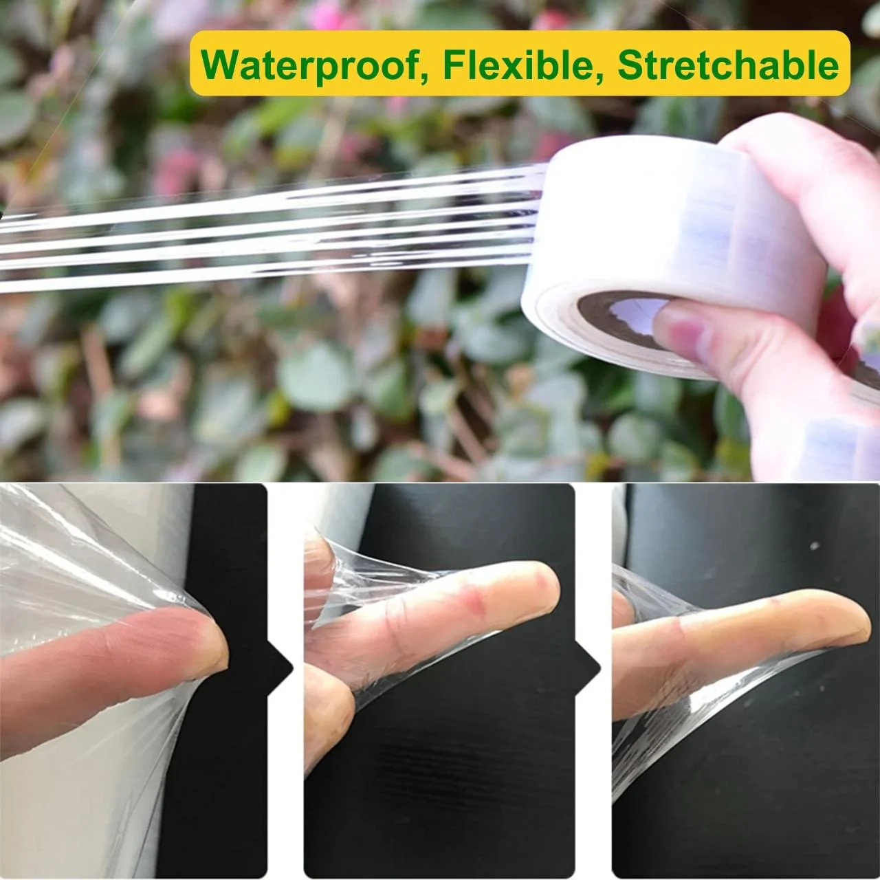 Grow Stronger: Eco-Friendly 1.1 inch Stretchable Grafting Tape - Image 4
