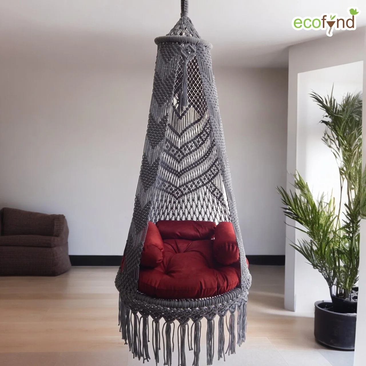 Swing Chair Hammock Cushion Set – Super Cozy Velvet Comfort Collection - Image 7
